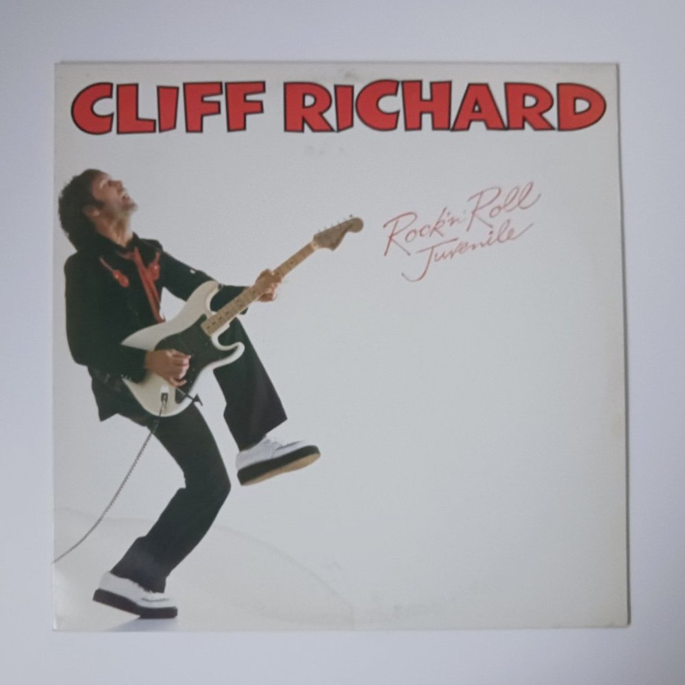 Vintage Cliff Richard Rock 'N' Roll Juvenile vinyl record, 1979 original record